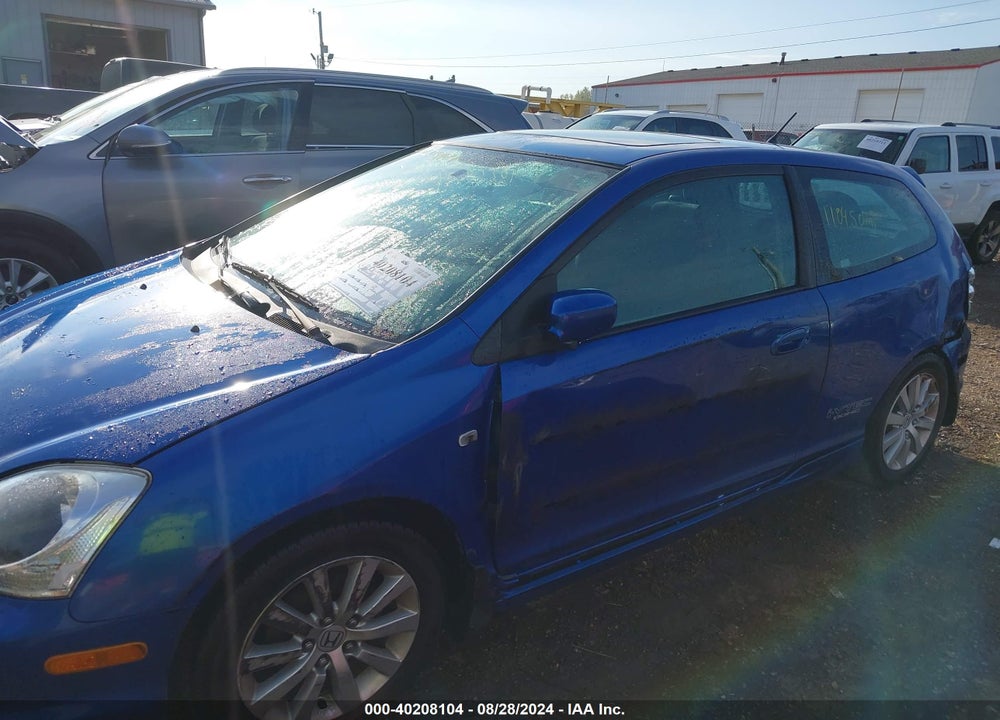 2005 HONDA CIVIC SI VIN: SHHEP33565U503033