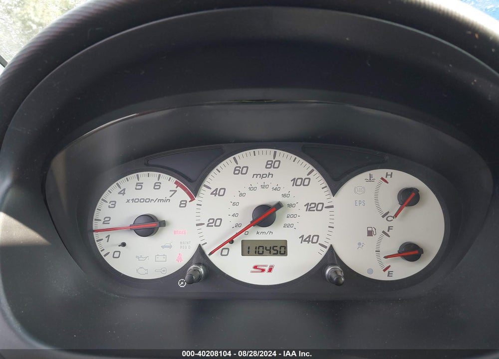 2005 HONDA CIVIC SI VIN: SHHEP33565U503033