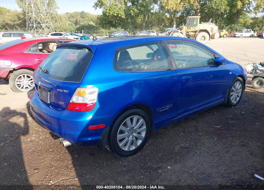 2005 HONDA CIVIC SI VIN: SHHEP33565U503033