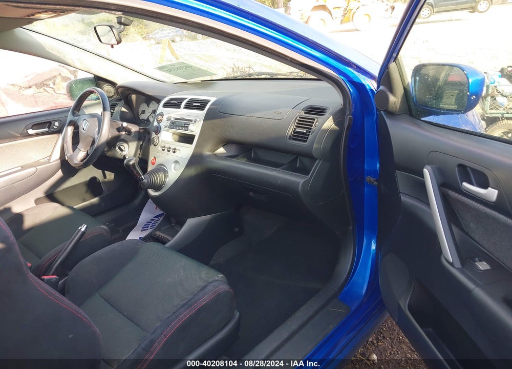 2005 HONDA CIVIC SI VIN: SHHEP33565U503033