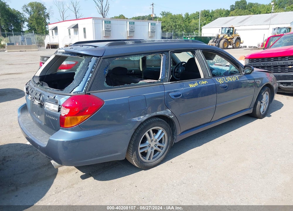 2005 SUBARU LEGACY 2.5I VIN: 4S3BP616957308387