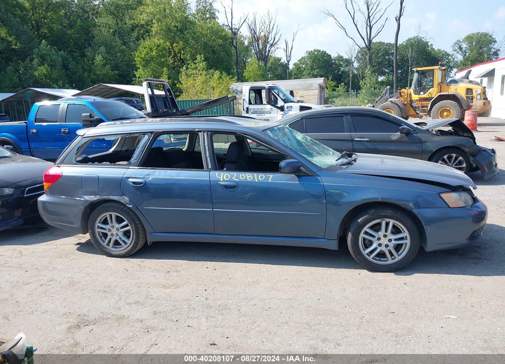 2005 SUBARU LEGACY 2.5I VIN: 4S3BP616957308387
