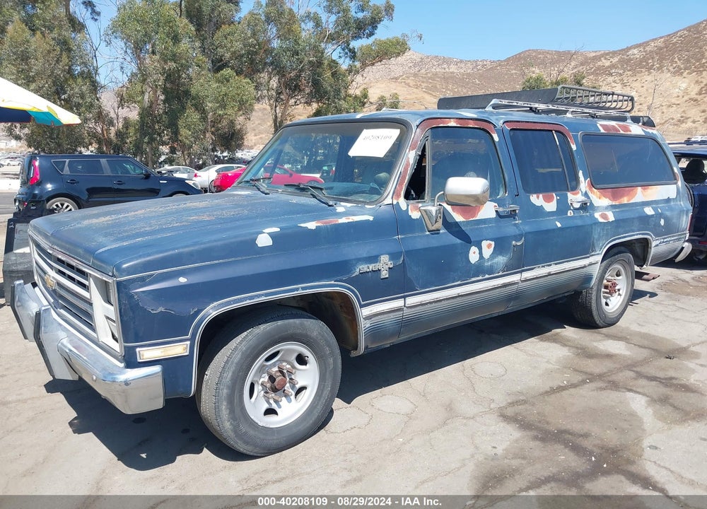 1988 CHEVROLET SUBURBAN R20 VIN: 1GNGR26N4JF193150