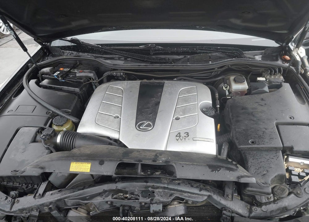 2005 LEXUS LS 430 VIN: JTHBN36F555027744