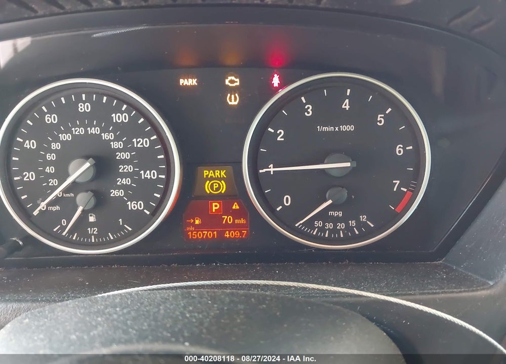 2009 BMW X5 XDRIVE30I VIN: 5UXFE435X9L275721