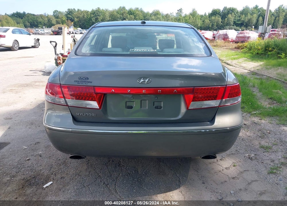 2007 HYUNDAI AZERA LIMITED/SE VIN: KMHFC46F27A224620