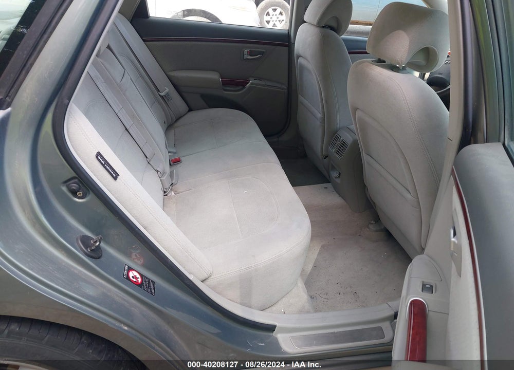 2007 HYUNDAI AZERA LIMITED/SE VIN: KMHFC46F27A224620