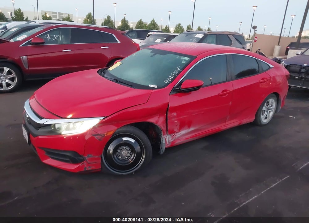 2017 HONDA CIVIC LX VIN: 2HGFC2F58HH528135