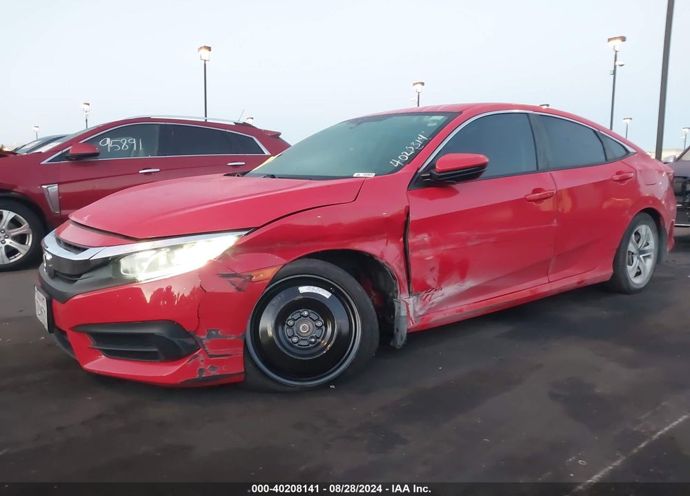 2017 HONDA CIVIC LX VIN: 2HGFC2F58HH528135