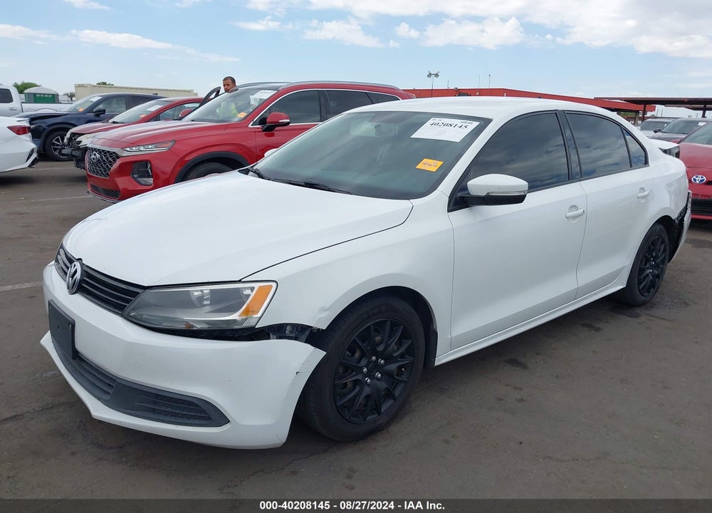 2014 VOLKSWAGEN JETTA 1.8T SE VIN: 3VWD17AJ3EM266211