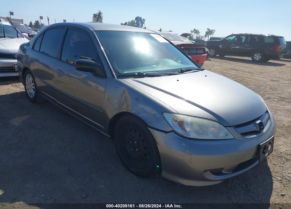 2005 HONDA CIVIC LX VIN: 2HGES16545H632285