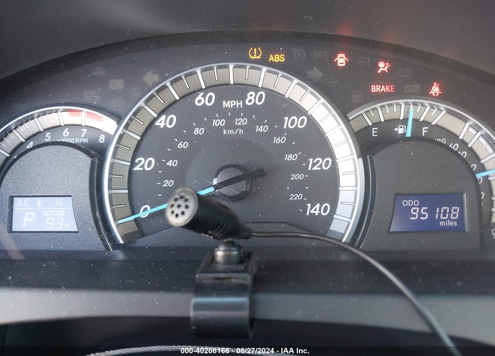 2012 TOYOTA CAMRY VIN: 4T1BF1FK8CU201319