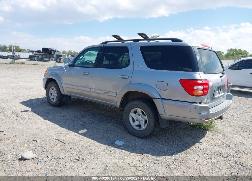 2002 TOYOTA SEQUOIA SR5 V8 VIN: 5TDBT44A72S073571