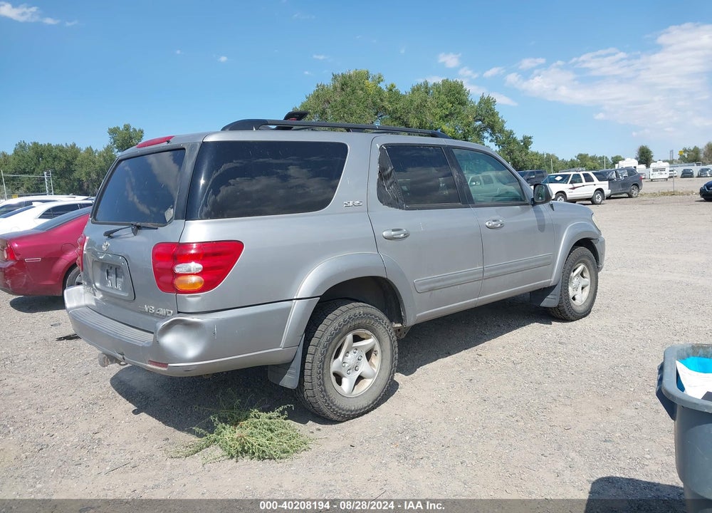 2002 TOYOTA SEQUOIA SR5 V8 VIN: 5TDBT44A72S073571