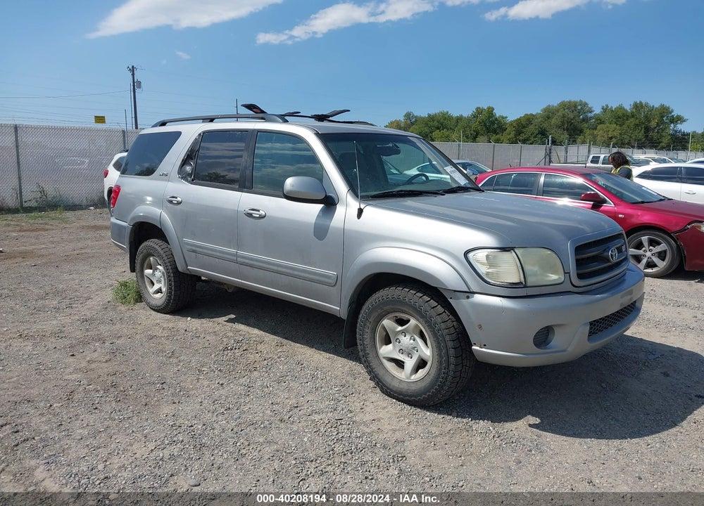 2002 TOYOTA SEQUOIA SR5 V8 VIN: 5TDBT44A72S073571