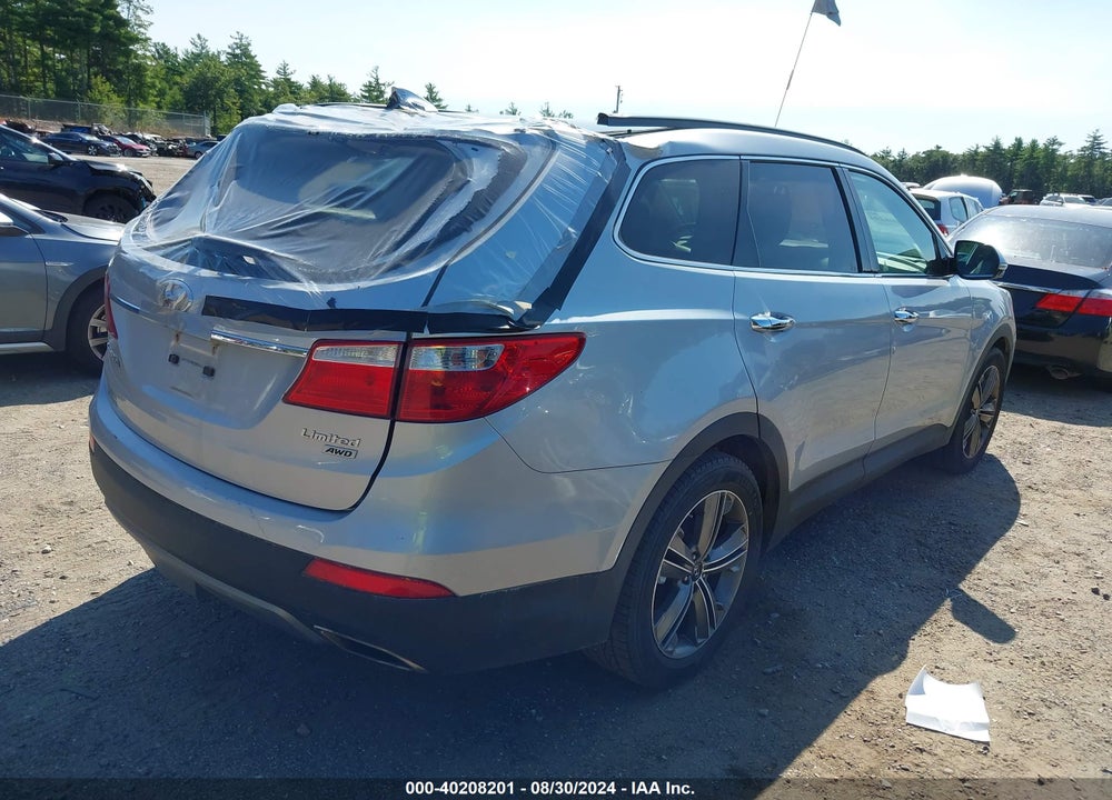 2013 HYUNDAI SANTA FE LIMITED VIN: KM8SRDHF4DU010040