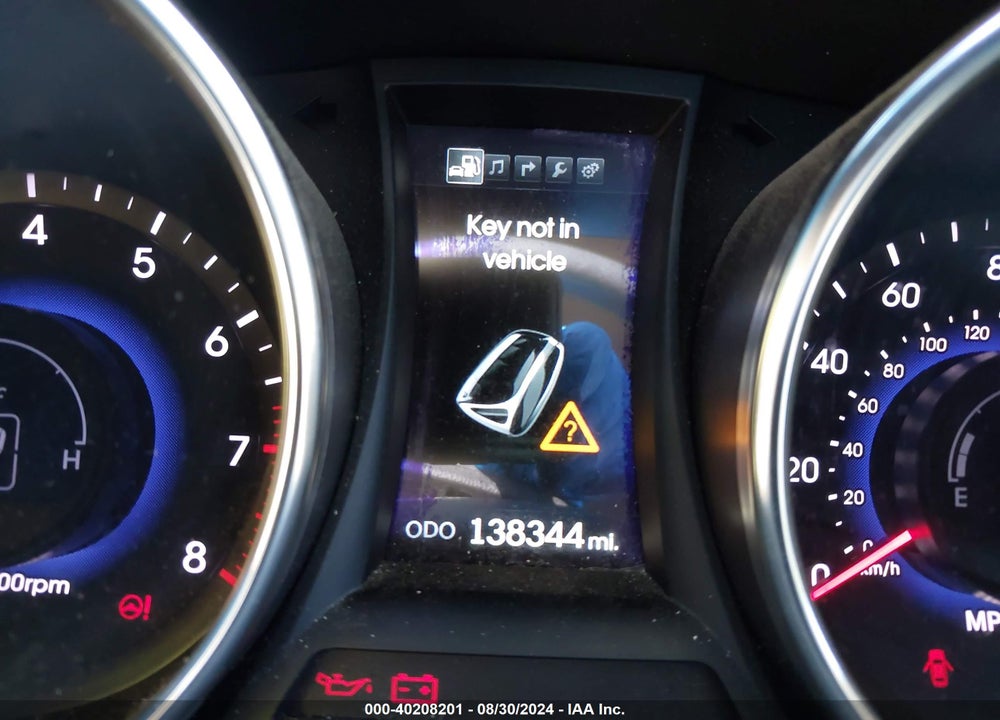 2013 HYUNDAI SANTA FE LIMITED VIN: KM8SRDHF4DU010040