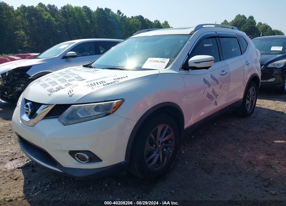 2016 NISSAN ROGUE SL VIN: 5N1AT2MV0GC785749