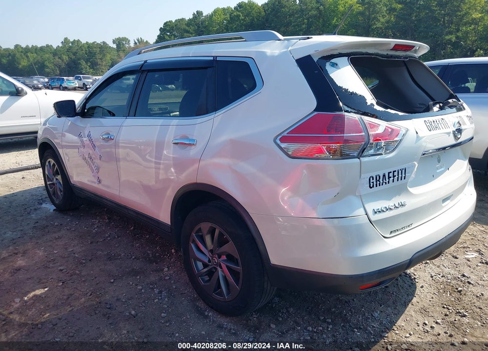 2016 NISSAN ROGUE SL VIN: 5N1AT2MV0GC785749