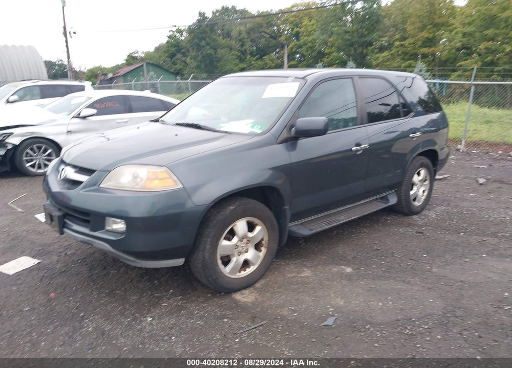 2005 ACURA MDX VIN: 2HNYD18235H550888