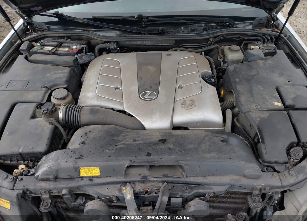 2005 LEXUS LS 430 VIN: JTHBN36F155012688