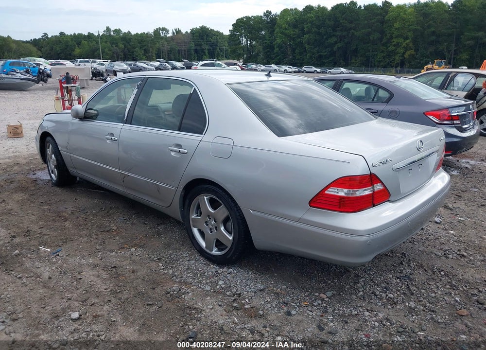 2005 LEXUS LS 430 VIN: JTHBN36F155012688