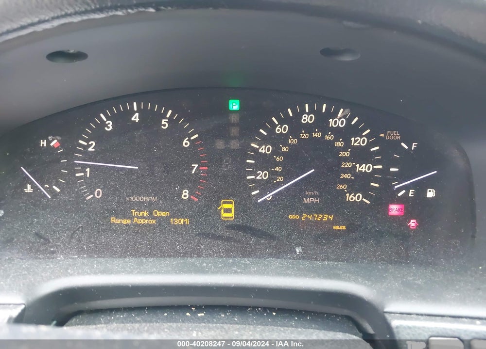 2005 LEXUS LS 430 VIN: JTHBN36F155012688