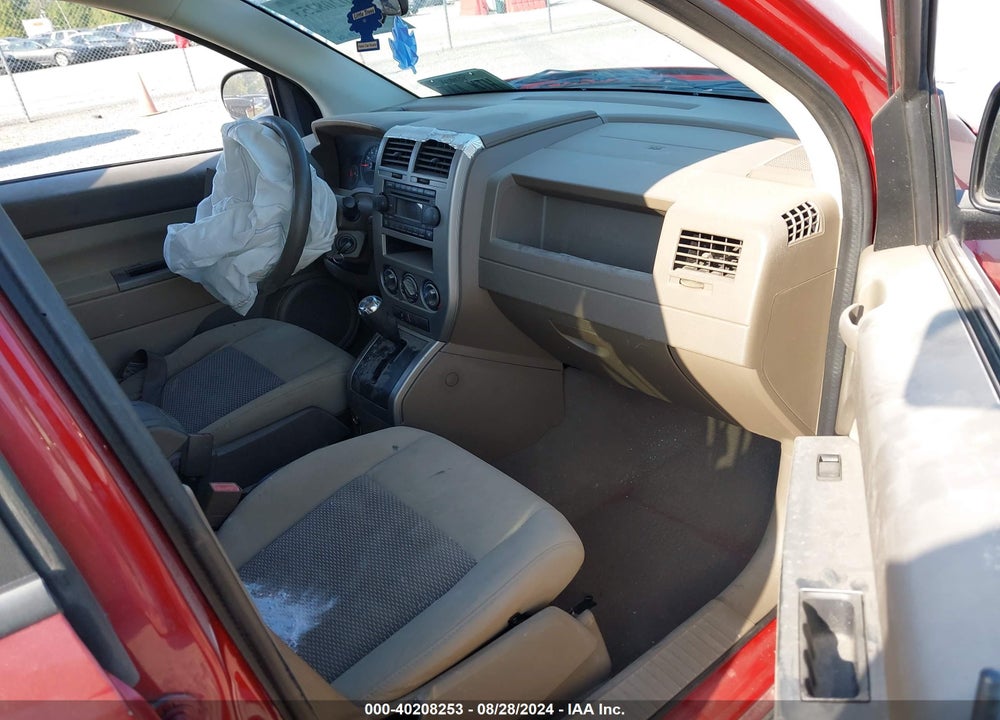 2007 JEEP COMPASS SPORT VIN: 1J8FF47W37D140596
