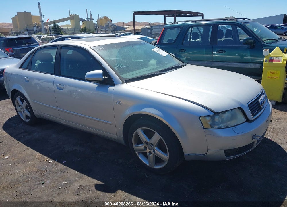 2004 AUDI A4 1.8T VIN: WAULC68E24A183275