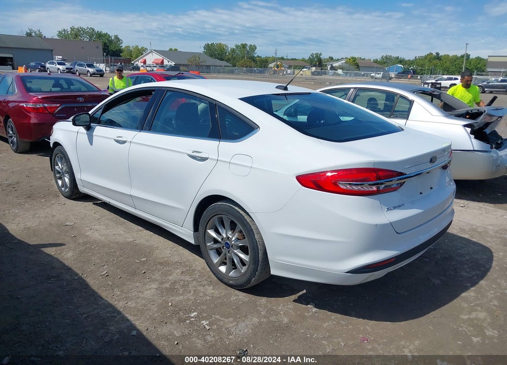 2017 FORD FUSION SE VIN: 3FA6P0H76HR235317
