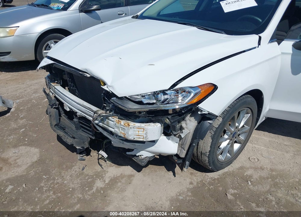 2017 FORD FUSION SE VIN: 3FA6P0H76HR235317