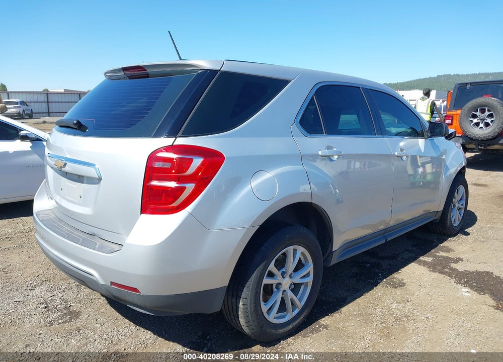 2017 CHEVROLET EQUINOX LS VIN: 2GNFLEEK6H6260891