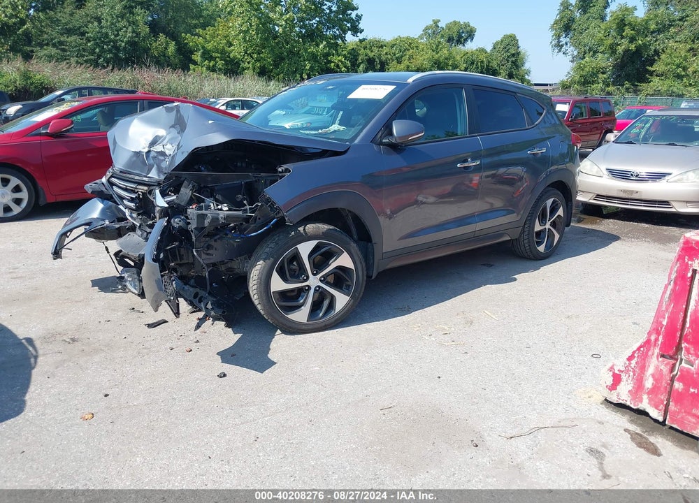 2016 HYUNDAI TUCSON LIMITED VIN: KM8J3CA23GU051990