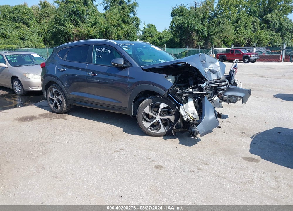 2016 HYUNDAI TUCSON LIMITED VIN: KM8J3CA23GU051990