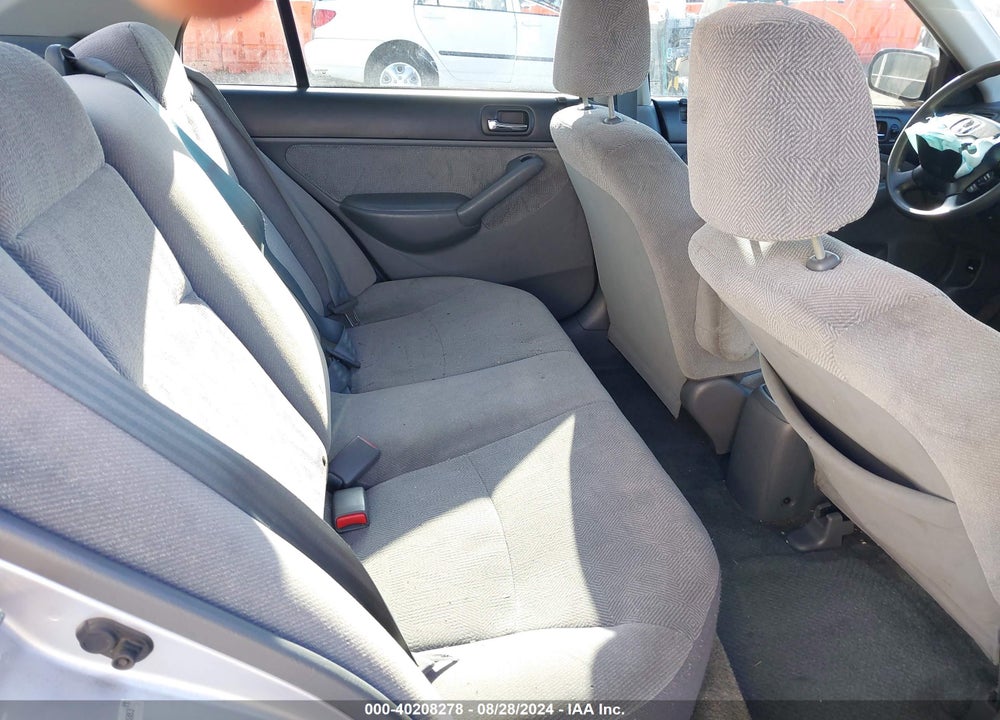 2002 HONDA CIVIC LX VIN: 1HGES16552L080083