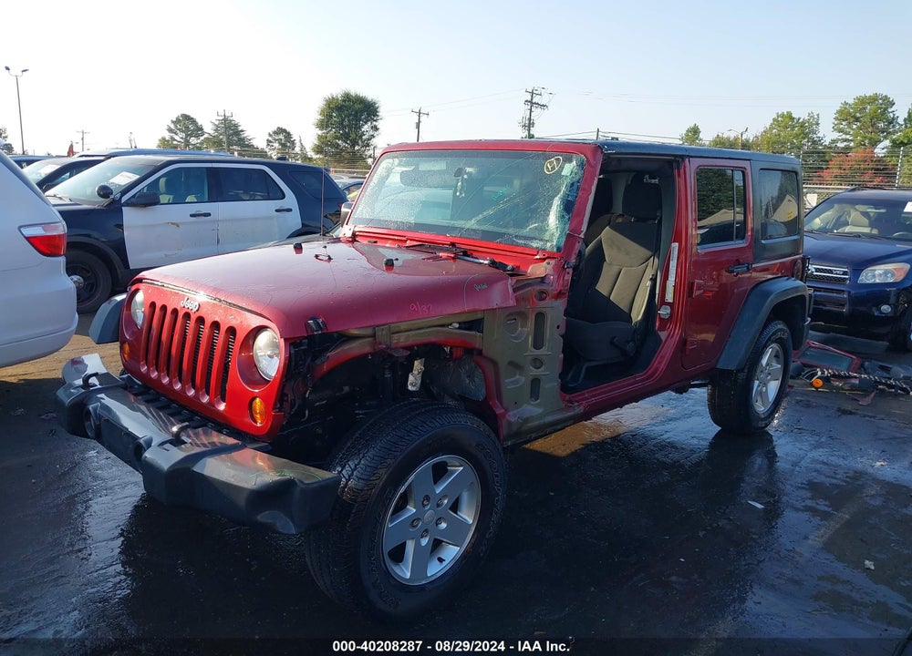 2013 JEEP WRANGLER UNLIMITED SPORT VIN: 1C4BJWDG3DL503963