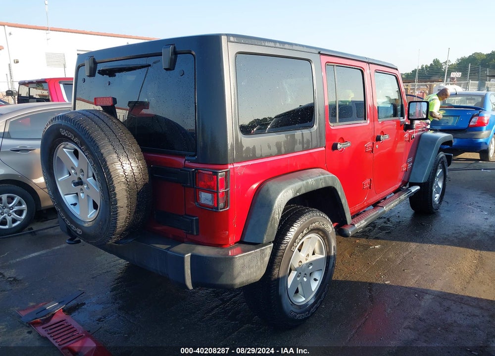 2013 JEEP WRANGLER UNLIMITED SPORT VIN: 1C4BJWDG3DL503963
