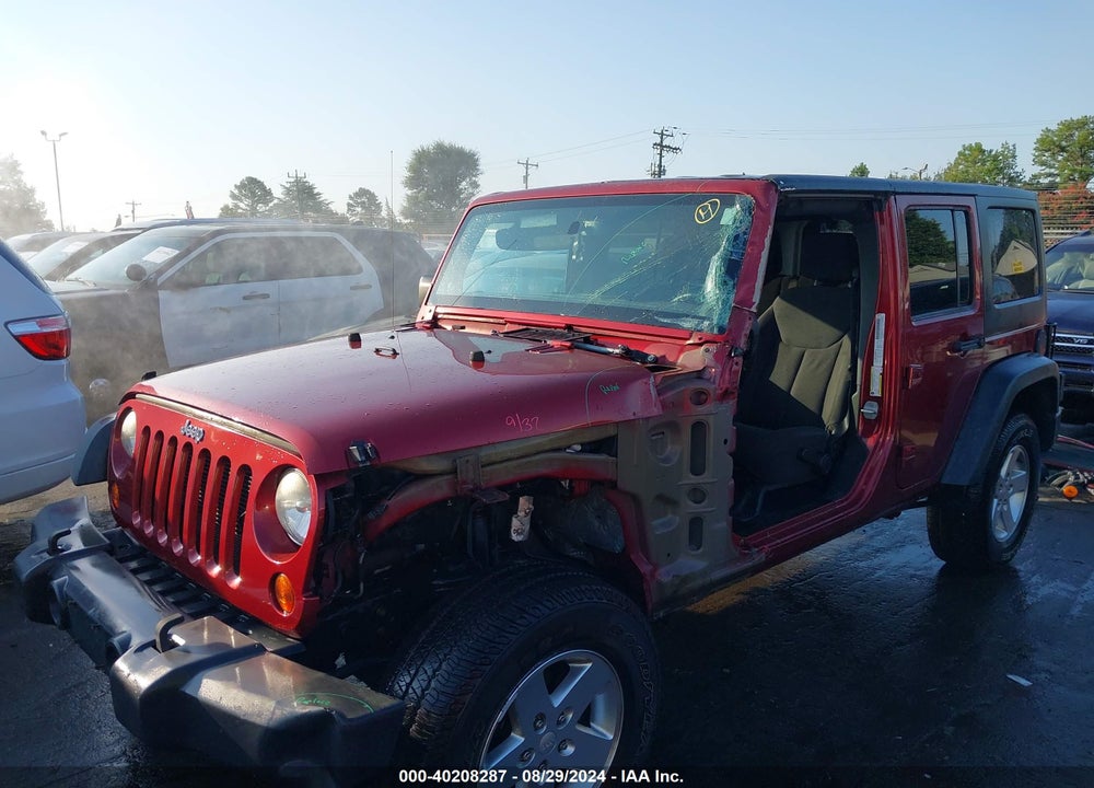 2013 JEEP WRANGLER UNLIMITED SPORT VIN: 1C4BJWDG3DL503963