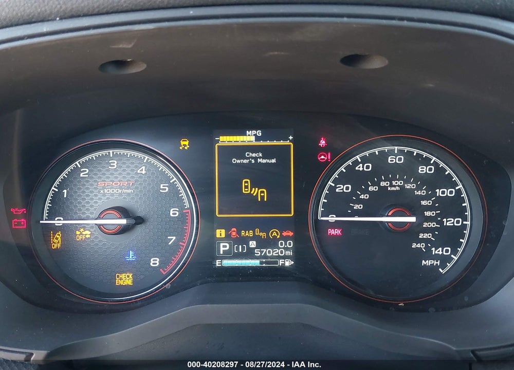 2020 SUBARU FORESTER VIN: JF2SKARC8LH534229
