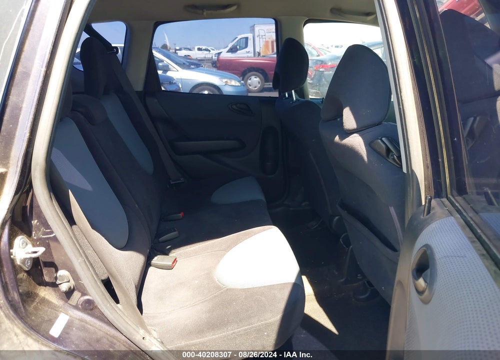 2008 HONDA FIT SPORT VIN: JHMGD38608S028649