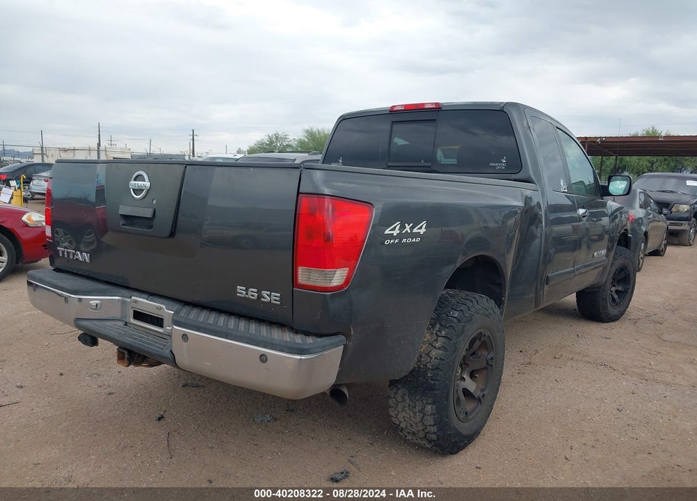 2005 NISSAN TITAN VIN: 1N6BA06B95N550982