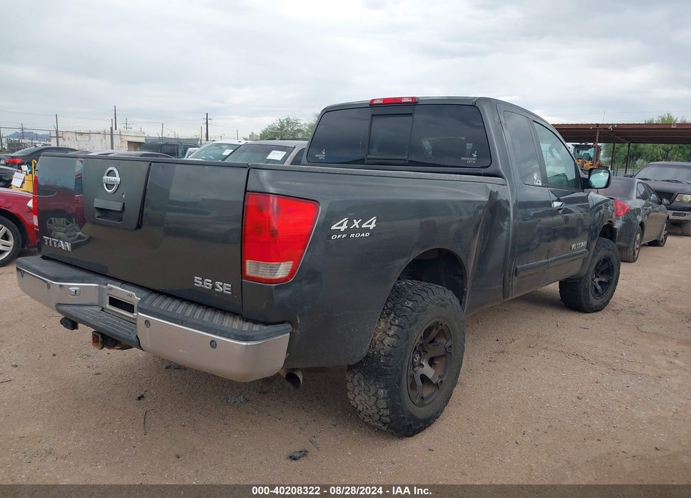 2005 NISSAN TITAN VIN: 1N6BA06B95N550982