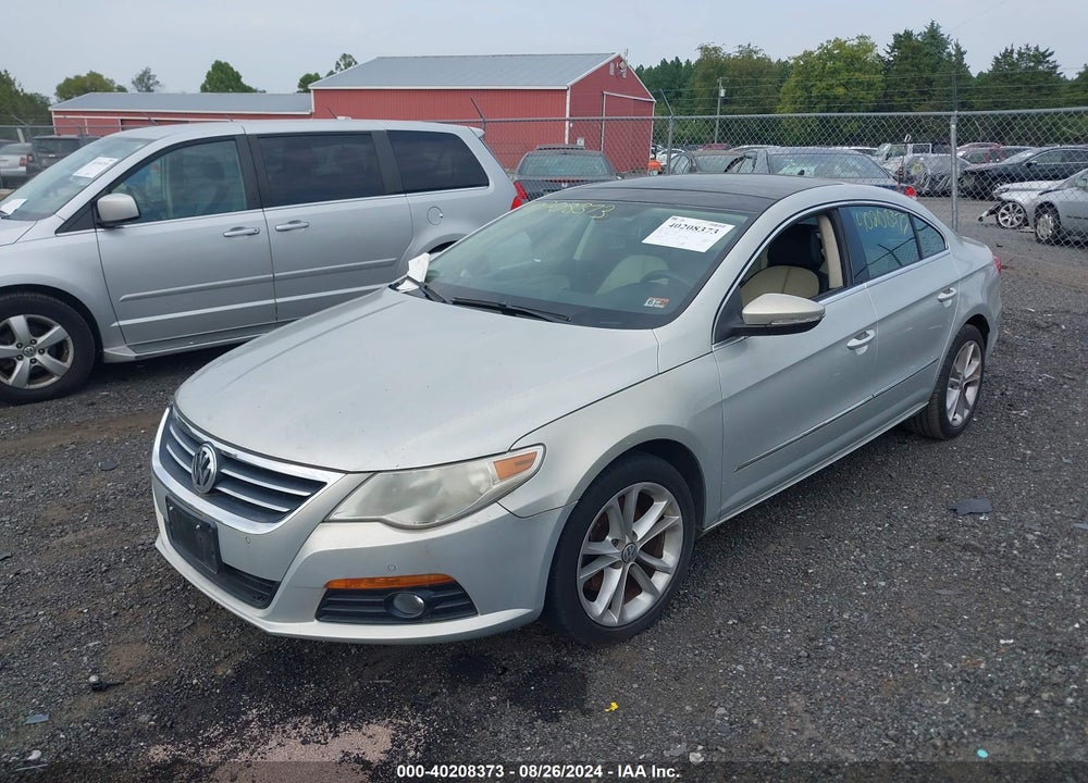 2009 VOLKSWAGEN CC LUXURY VIN: WVWHL73C09E529943