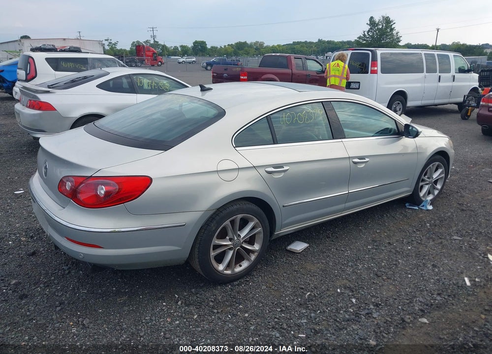 2009 VOLKSWAGEN CC LUXURY VIN: WVWHL73C09E529943