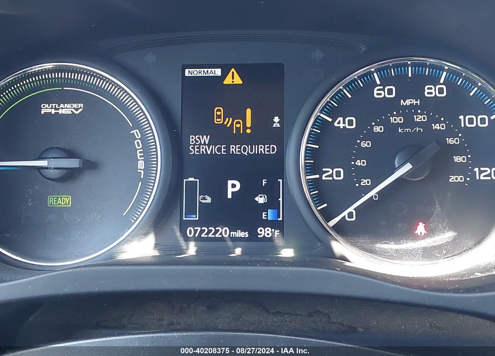 2018 MITSUBISHI OUTLANDER PHEV SEL VIN: JA4J24A58JZ047364