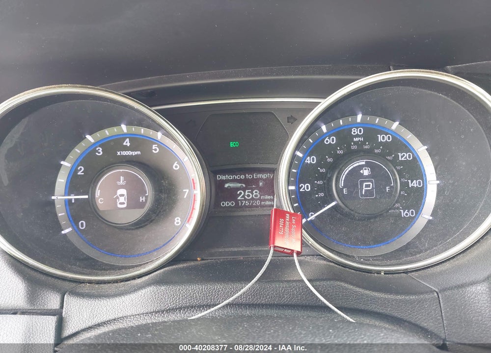 2012 HYUNDAI SONATA LIMITED 2.0T VIN: 5NPEC4AB4CH431470