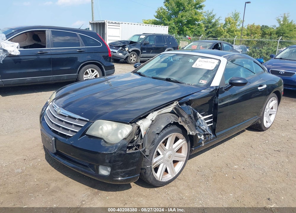 2005 CHRYSLER CROSSFIRE LIMITED VIN: 1C3AN69L45X050134