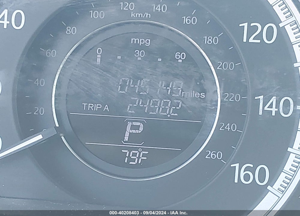 2013 HONDA ACCORD EX-L VIN: 1HGCR2F83DA243492