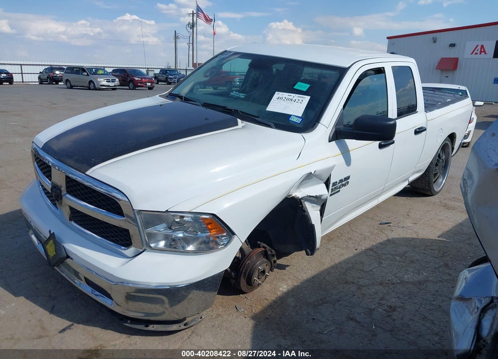 2020 RAM 1500 CLASSIC TRADESMAN QUAD CAB 4X2 6'4 BOX VIN: 1C6RR6FG6LS144589