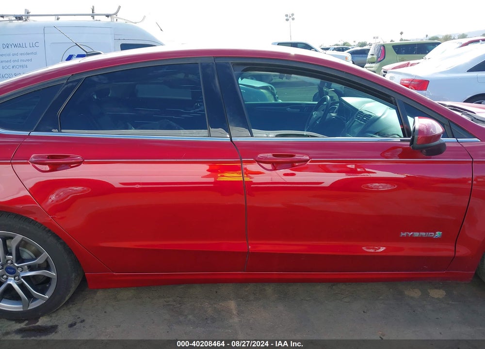 2017 FORD FUSION HYBRID SE VIN: 3FA6P0LU6HR368303